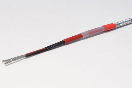 Parallel constant wattage heating cable (with one brown wire, also called line lead), RDP2-J3