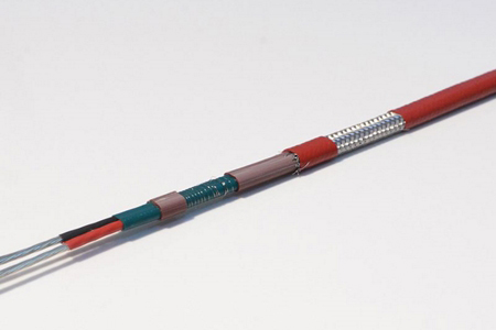 Parallel constant wattage heating cable (with one  line lead), RDP2(Q) -J3